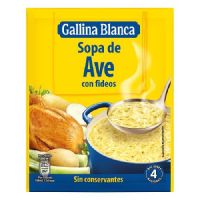 SOPA AVE FIDEOS 76G 24UNIS G.B.