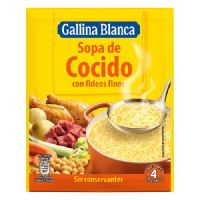 SOPA COCIDO FIDEOS FINOS 72G 24UNIS G.B.
