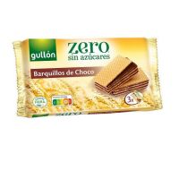 GUL BARQUILLO CHOCO ZERO 180Gr. 12p.