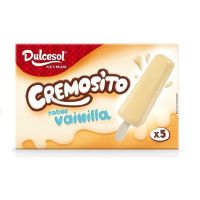 F/ CREMOSITO VAINILLA  5U 240GR. 12P DULCESOL 