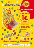 LACASITOS TUBO + CHUPACHUPS 48 UDS