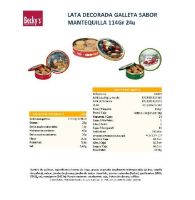 BEC LATA DECORADA GALLETAS SABOR MANTEQUILLA 114 GR 24U