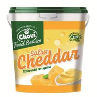 SALSA CHEDDAR CUBO 1L 6 UNI 